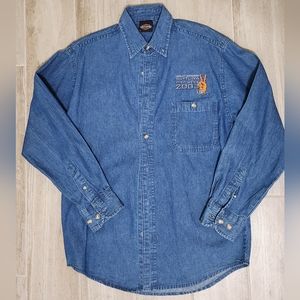 Harley-Davidson denim top - wmns small